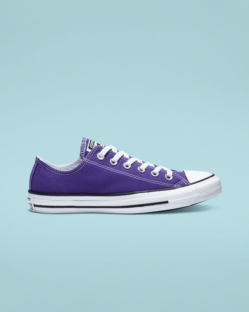 Zapatillas Bajas Converse Chuck Taylor All Star Classic Mujer Moradas | PE 2LEW4P